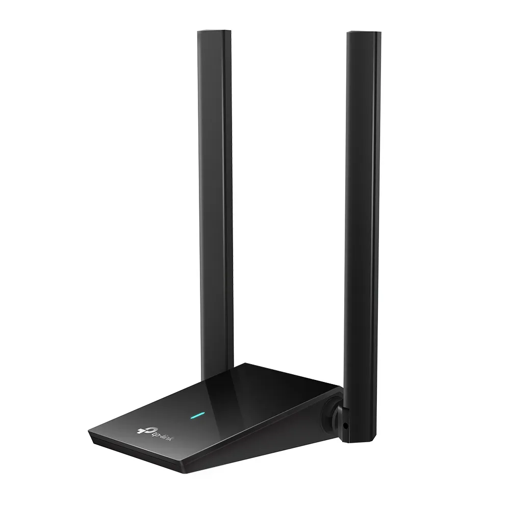 TP-Link AX1800 Drahtloser USB-Adapter mit zwei Antennen und hoher Verstärkung TP-Link AX1800 Drahtloser USB-Adapter mit zwei Antennen und hoher Verstärkung