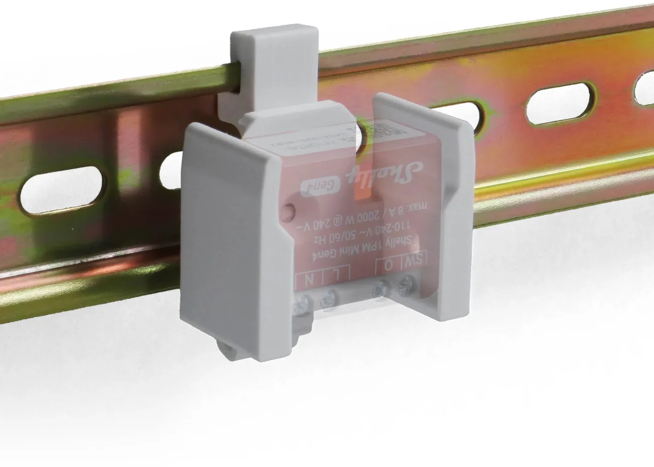 Shelly Zubehör / 3-in-1 Montage Hutschienen-Halterung für Shelly Plus Mini, Shelly Mini Gen3, Shelly Mini Gen4 Serie Shelly Zubehör / 3-in-1 Montage Hutschienen-Halterung für Shelly Plus Mini, Shelly Mini Gen3, Shelly Mini Gen4 Serie