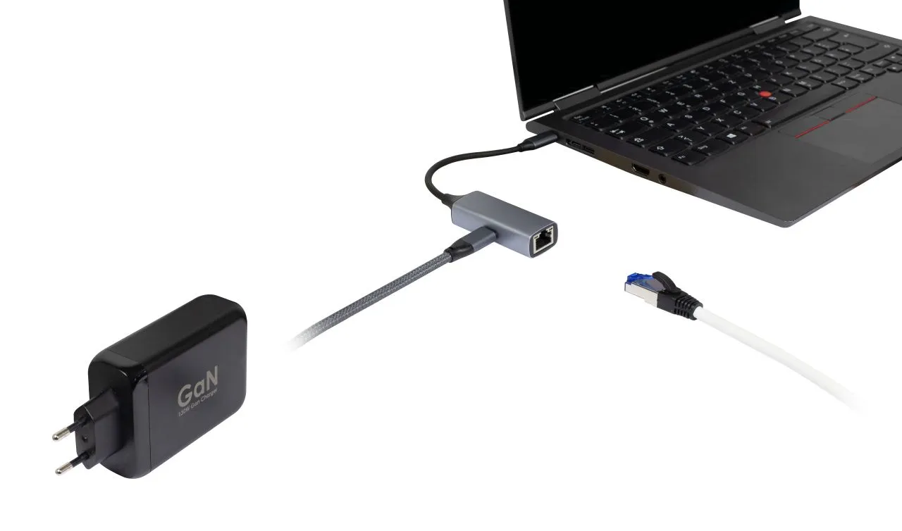 ALLNET USB 3.0 Typ-C Netzwerk Adapter 1 Gigabit LAN ALL-NC-1GPD-USB-C *ALLTRAVEL* – Bild 7