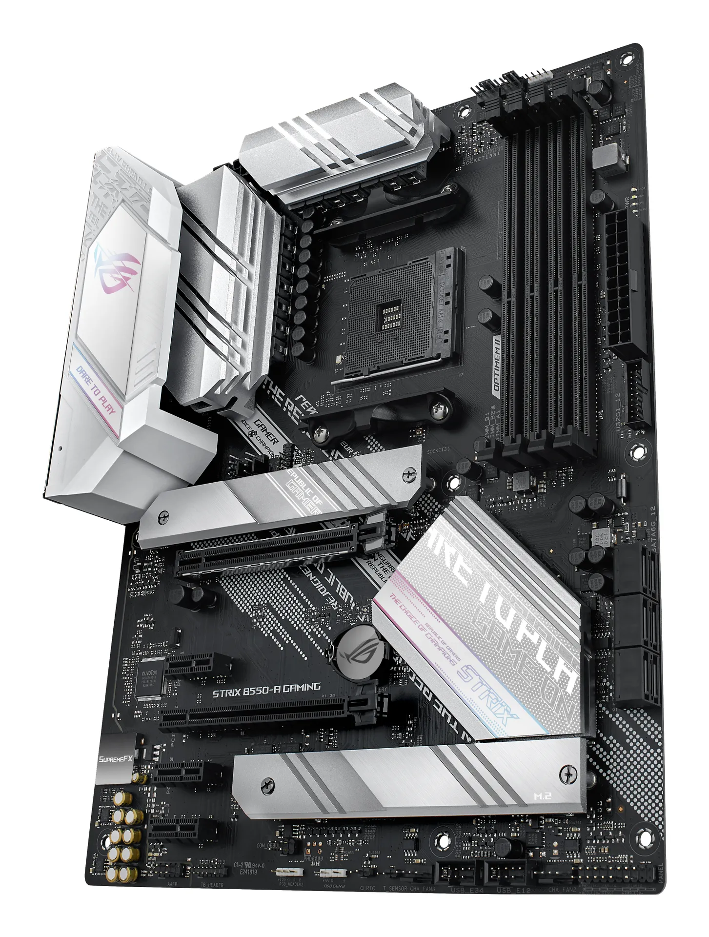 ASUS ROG STRIX B550-A GAMING AMD B550 Sockel AM4 ATX – Bild 5