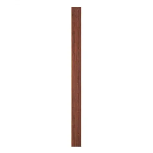 VEVOR Akustikpaneele 8er-Set, Akustikplatten, 2450 x 166 mm, WPC-Akzent-Wandpaneele aus Holz für moderne Innenwände, Wandpaneele in Holzoptik für stilvolles Dekor und Geräuschreduzierung, Schwarznuss – Bild 8