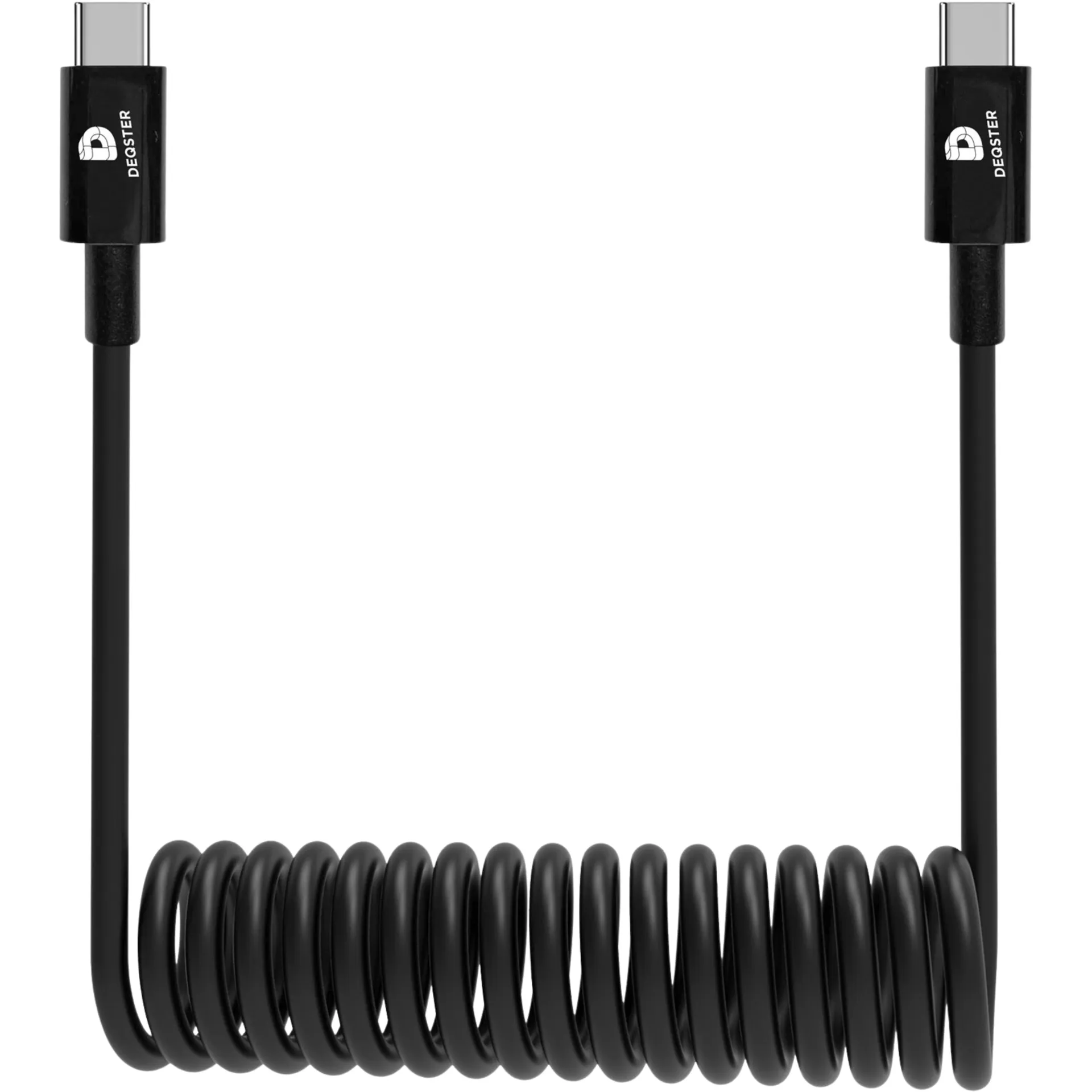 DEQSTER Spiral Ladekabel USB-C auf USB-C DEQSTER Spiral Ladekabel USB-C auf USB-C