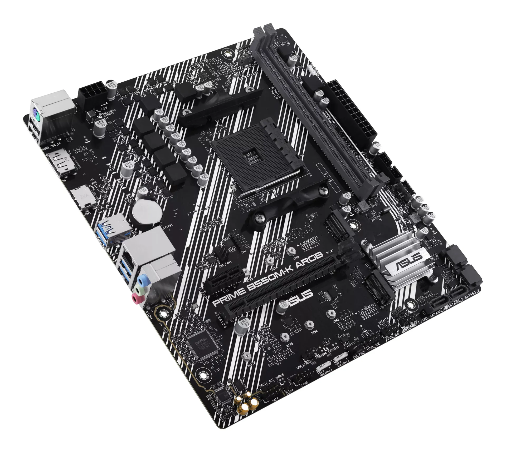 ASUS PRIME B550M-K ARGB AMD B550 Sockel AM4 micro ATX – Bild 5