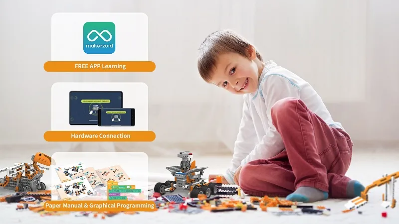 Makerzoid Superbot Building Blocks ab 6 Jahren – Bild 5