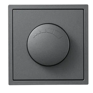 LED-Dimmer für elektronische Trafos McPower “Shallow“ 250V~/300W, anthrazit LED-Dimmer für elektronische Trafos McPower “Shallow“ 250V~/300W, anthrazit