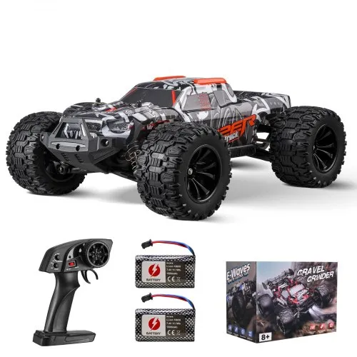 VEVOR Ferngesteuertes Auto, RC-Auto im Maßstab 1:14, All-Terrain-4WD-Offroad-Monstertruck mit 45° Wheelie und 2 Batterien, 38 km/h Hochgeschwindigkeits-RC-Truck, Ideal für Kinder ab 8 Jahren VEVOR Ferngesteuertes Auto, RC-Auto im Maßstab 1:14, All-Terrain-4WD-Offroad-Monstertruck mit 45° Wheelie und 2 Batterien, 38 km/h Hochgeschwindigkeits-RC-Truck, Ideal für Kinder ab 8 Jahren