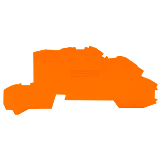 Abschluss- und Zwischenplatte WAGO,96×42,3×0,8mm, anrastbar Abschluss- und Zwischenplatte WAGO,96×42,3×0,8mm, anrastbar