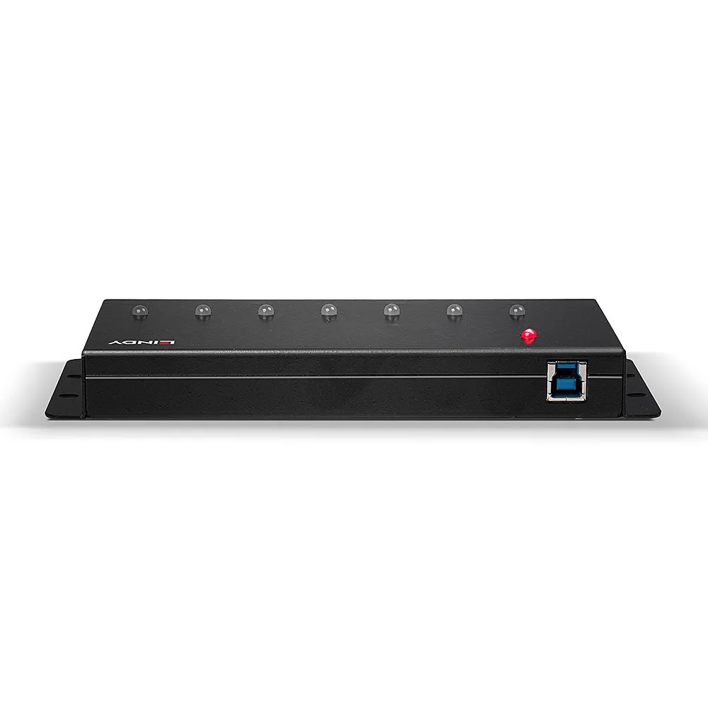 Lindy 43128 Schnittstellen-Hub 5000 Mbit/s Schwarz – Bild 4