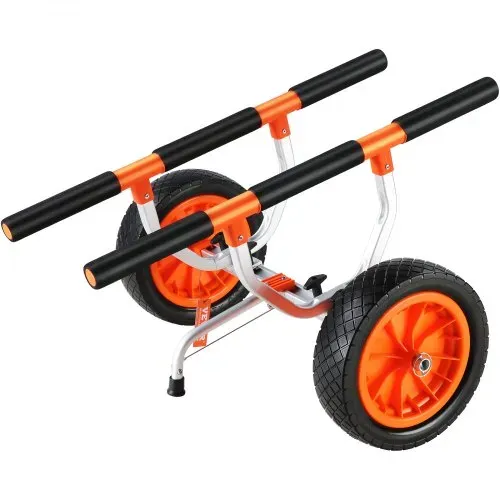 VEVOR Kajakwagen Kanuwagen aus Aluminiumlegierung 800x751x470mm bis 204kg belastbar 30cm Gummiräder 170-440mm Einstellbar Für Bootswagen Kajak Kanu Transportwagen Trolley Surfwagen Bootstrailer – Bild 10