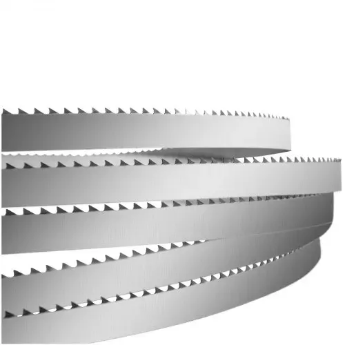 VEVOR Knochen Sägemaschine Sägeblatt 1650 x 16 x 0,56 mm, Elektrische Knochenschneidemaschine Sägeblatt Kompatible Modelle HC-210, HC-250, YF-400A HC-280, Harte Knochen, Gefrorenes Fleisch, Fisch usw. – Bild 8
