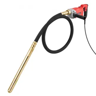 VEVOR Hand-Betonrüttler, 960 W elektrischer Rüttler 4000 U/min, elektrisches Betonrüttlerwerkzeug mit 2 m Schaftstange, tragbarer Bleistift-Zementrüttler zum Entfernen von Luftblasen und Mischen von Beton VEVOR Hand-Betonrüttler, 960 W elektrischer Rüttler 4000 U/min, elektrisches Betonrüttlerwerkzeug mit 2 m Schaftstange, tragbarer Bleistift-Zementrüttler zum Entfernen von Luftblasen und Mischen von Beton