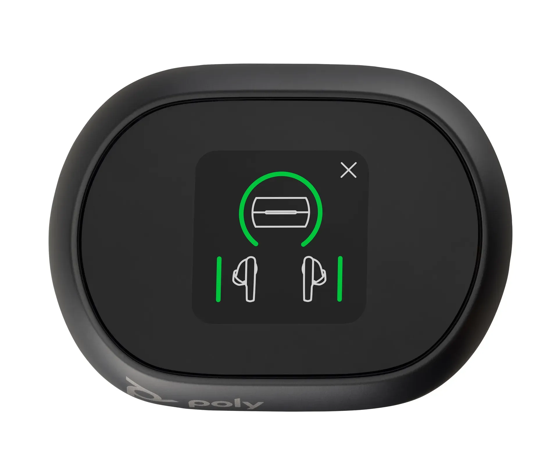 HP Poly Voyager Free 60+ UC Carbon Black Earbuds +BT700 USB-C Adapter +Touchscreen-Ladeetui – Bild 7
