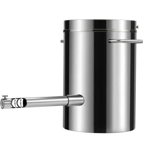 VEVOR Schmelzofen Propan Metall Schmelzofen 6 kg, Edelstahl Schmelzofen Gas 1482 ℃ inkl. 1 x Brenner, 1 x Tiegel, Schmiede Messerherstellung Schmiedeset für Kupfer, Aluminium, Gold, Silber usw. – Bild 9