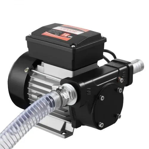 VEVOR Kraftstofftransferpumpe, 230V AC, elektrische Diesel-Transferpumpe, 60 L/min, maximale Saughöhe 2,4 m, maximale Förderhöhe 13,7 m, für Kerosin, Biodiesel, landwirtschaftliche Maschinen – Bild 9