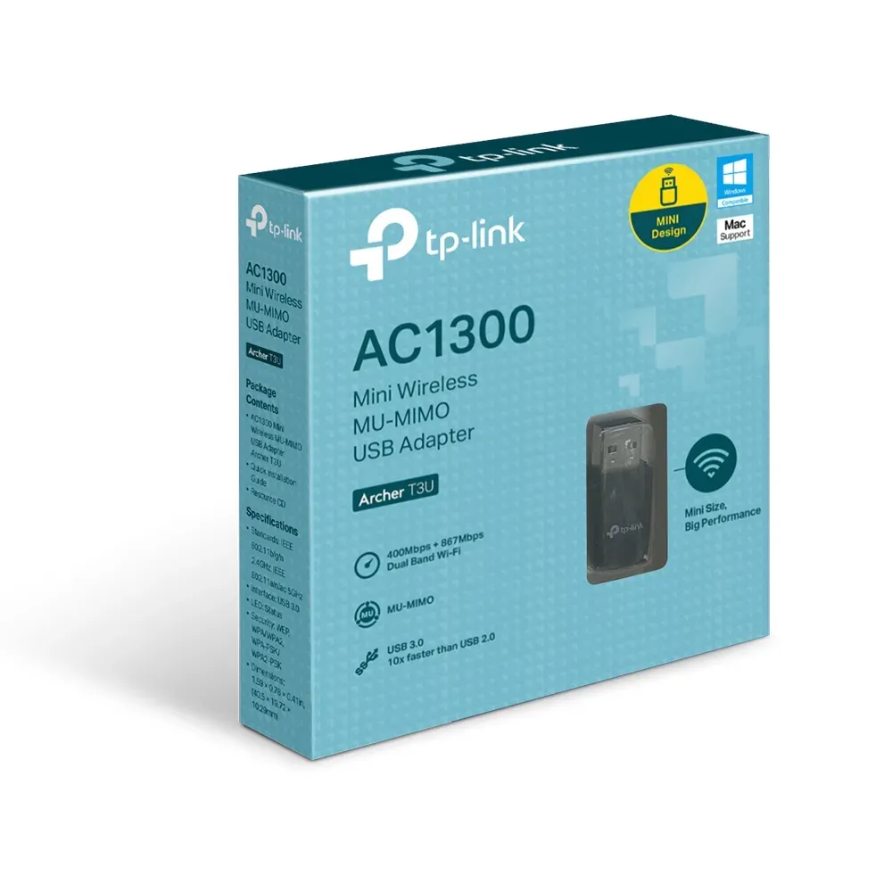 TP-Link AC1300- MU-MIMO -USB-WLAN-Adapter – Bild 4