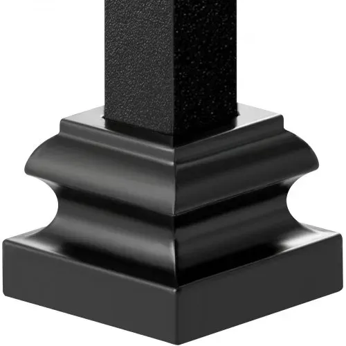 VEVOR 50er-Set Pfostenträger Aluminium Pfostenschuh Pfosten Aufschraubhülse Aufschraubhülse Stützenfuß Geeignet für Treppengeländer Einzeldrehungen Doppeldrehungen Doppelkörbe 34,5 x 34,5 x 26,5 mm – Bild 8