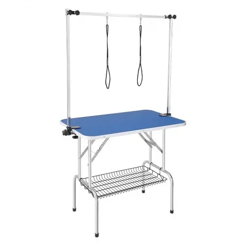 VEVOR Trimmtisch 1060x616x1701mm Schertisch Edelstahl Hundepflegetisch 150kg Tragfähigkeit Frisiertisch Hund Faltbar Tierpflegetisch 914,4×609,6mm Desktop Ideal für Baden Trimmen Trocknen Bürsten VEVOR Trimmtisch 1060x616x1701mm Schertisch Edelstahl Hundepflegetisch 150kg Tragfähigkeit Frisiertisch Hund Faltbar Tierpflegetisch 914,4×609,6mm Desktop Ideal für Baden Trimmen Trocknen Bürsten