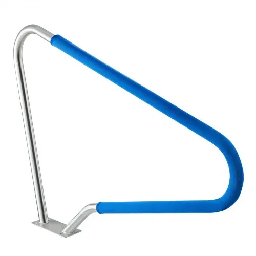 VEVOR Schwimmbad Handlauf, 1220x100x915mm, Tragfähigkeit 100kg, Pool Haltegriff aus Edelstahl 304, abnehmbare rutschfeste Hülle, umfangreiches Zubehör, für Poolbereiche, Wasserparks & Spa-Zentren – Bild 10