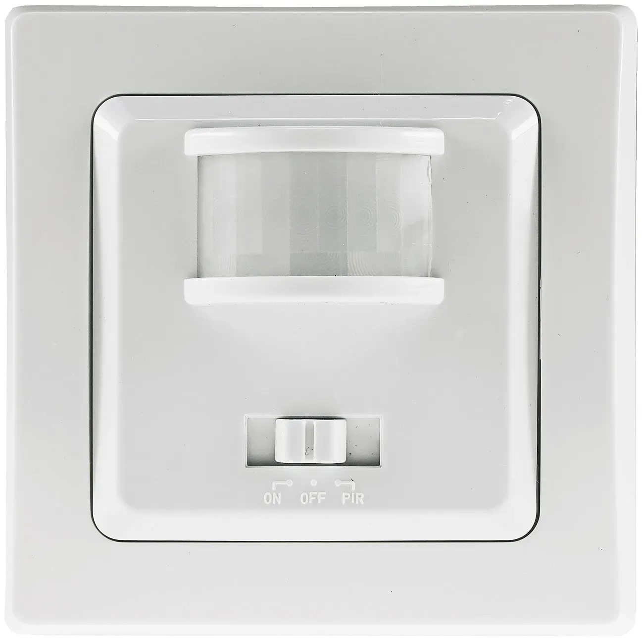 DELPHI Bewegungsmelder 160°, weiß LED geeignet, 250V~, Unterputz, 2-Draht DELPHI Bewegungsmelder 160°, weiß LED geeignet, 250V~, Unterputz, 2-Draht