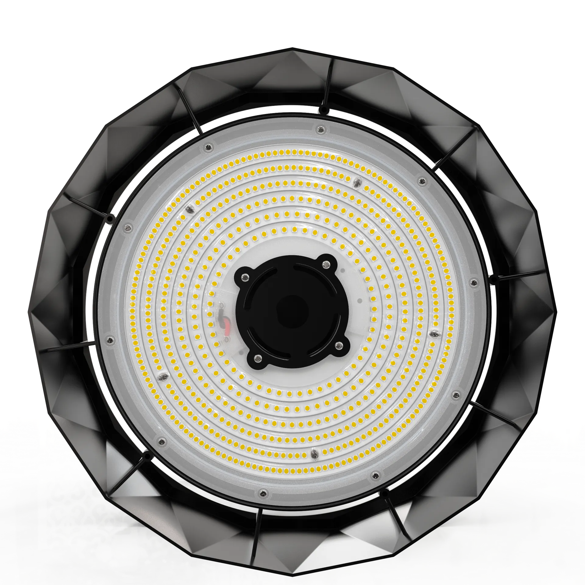 LED-Hallenstrahler EINLICHT “UFO-Diamond“ 150W, 19.500lm, 4000K, IP65, IK08, 120° LED-Hallenstrahler EINLICHT “UFO-Diamond“ 150W, 19.500lm, 4000K, IP65, IK08, 120°