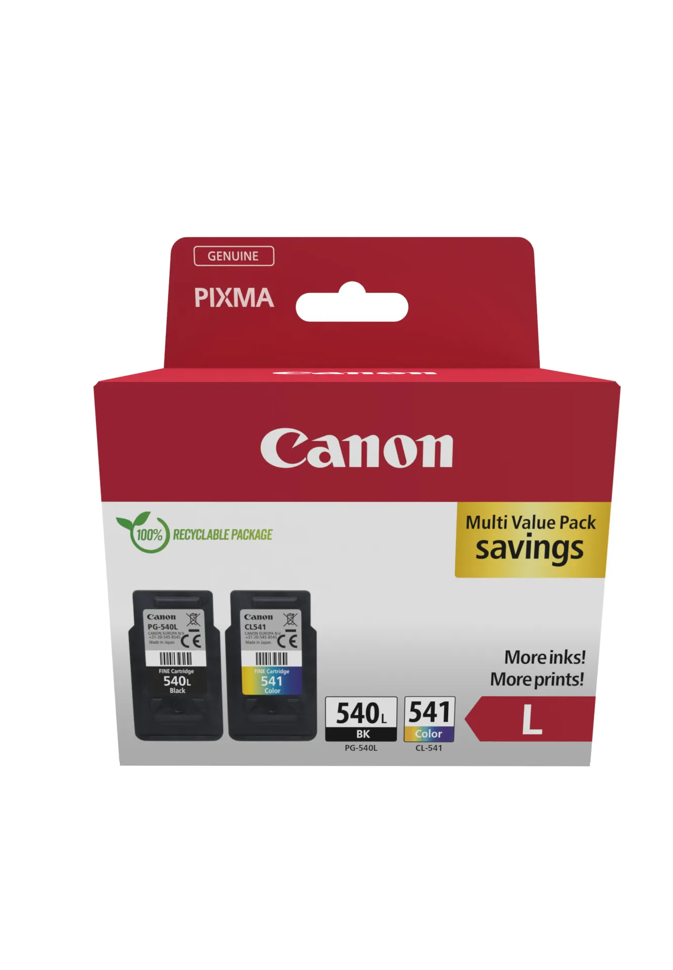 Canon PG540L/CL541XL Photo Value Pack Canon PG540L/CL541XL Photo Value Pack