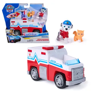 PAW Patrol – Search & Rescue: Marshalls Rettungsfahrzeug mit 2 Figuren PAW Patrol – Search & Rescue: Marshalls Rettungsfahrzeug mit 2 Figuren
