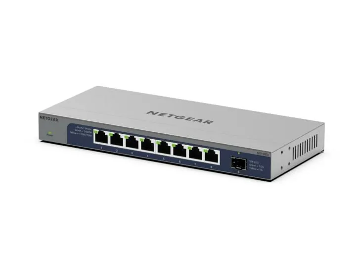 NETGEAR GS108X Unmanaged L2 Gigabit Ethernet (10/100/1000) Grau – Bild 2