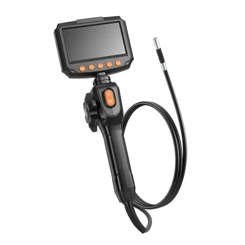 VEVOR Drehbare Endoskopkamera mit Licht, Inspektionskamera mit Zwei-Wege beweglichem Kopf, IP67 Wasserdichte Rohrkamera mit 4,3 Zoll Display 1,5 m Kabel 2600mAh Akku, 8 mm Boreskopkamera für Auto Haus – Bild 8