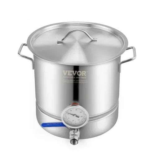 VEVOR Braukessel Bierbrauanlage Heimbrauanlage 18,93 L Brauerei Gärtopf Edelstahl – Bild 9