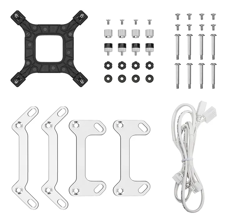 DeepCool LM240 WH Prozessor Flüssigkeitskühlung 12 cm Weiß 1 Stück(e) – Bild 5