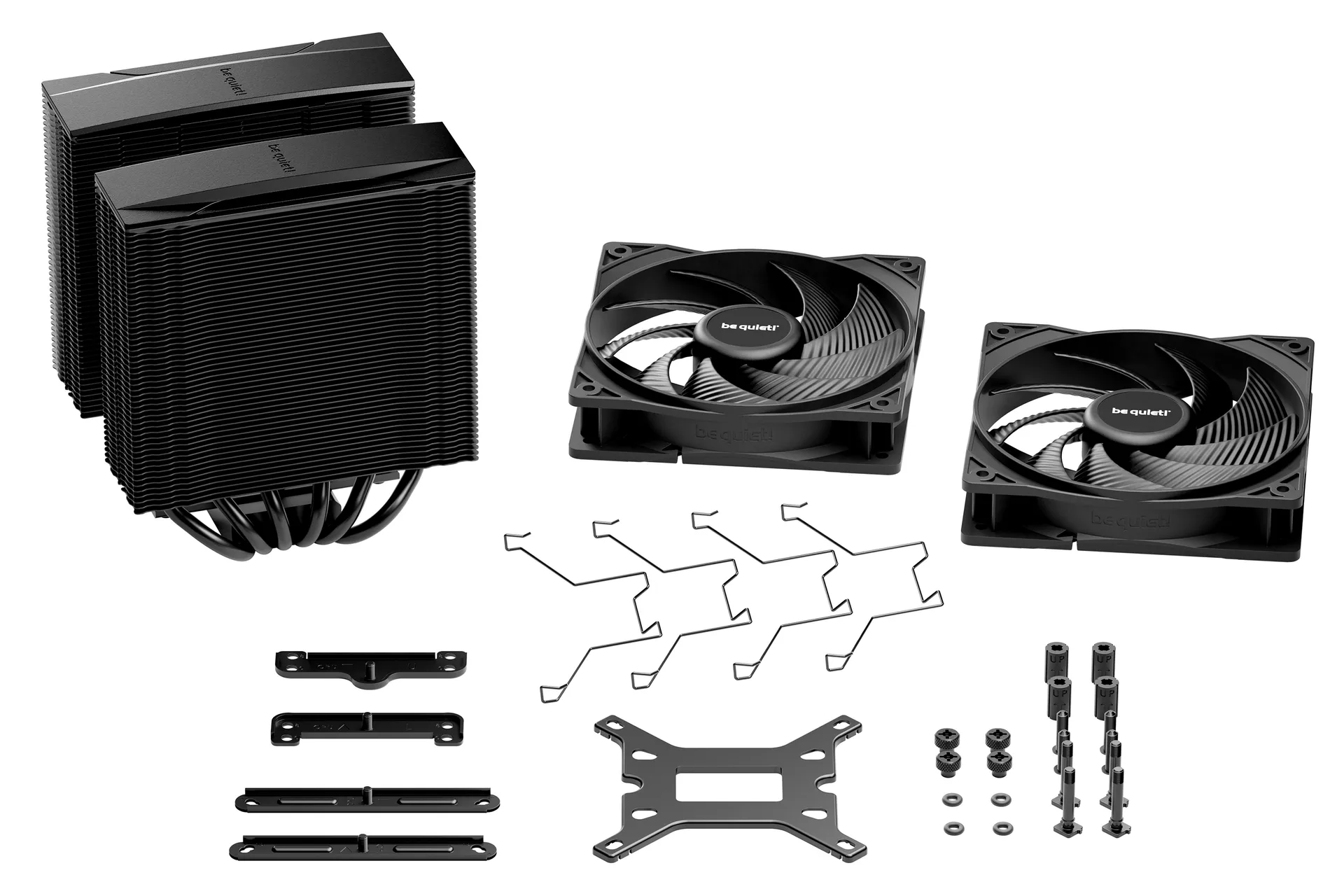 be quiet! Pure Rock Pro 3 Black Prozessor Luftkühlung 12 cm Schwarz 1 Stück(e) – Bild 6