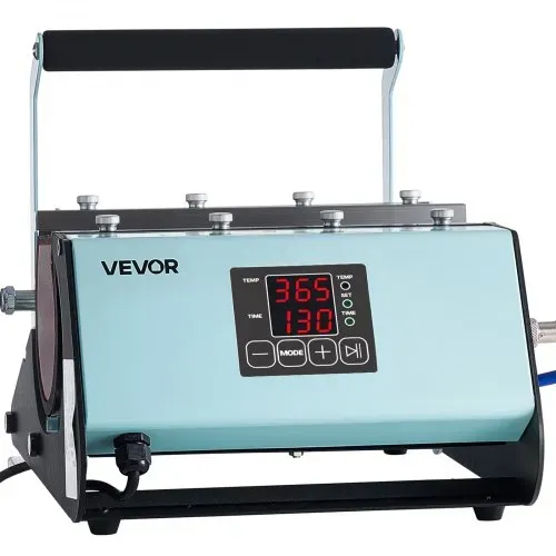 VEVOR Tassenpresse Becherdruckmaschine Mug Sublimationspresse 887ml Grün, inkl. Klebeband & Handschuhen Einfache Temperatur- & Zeiteinstellung für Sublimationsdruck auf Bechern & Tassen – Bild 9