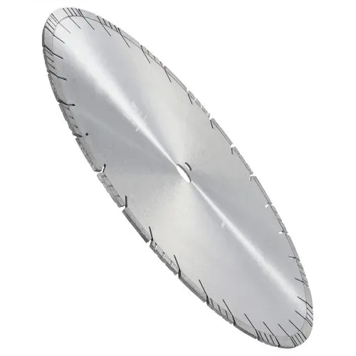 VEVOR Diamantsägeblatt Betonsägeblatt 50 cm für Nass- oder Trockenarbeiten, 12 mm Diamantsegmentsägeblatt mit schrägen Zähnen, Mittellochdurchmesser 25,4 mm, für Beton, Zementplatten, Fliesen, Ziegel – Bild 10