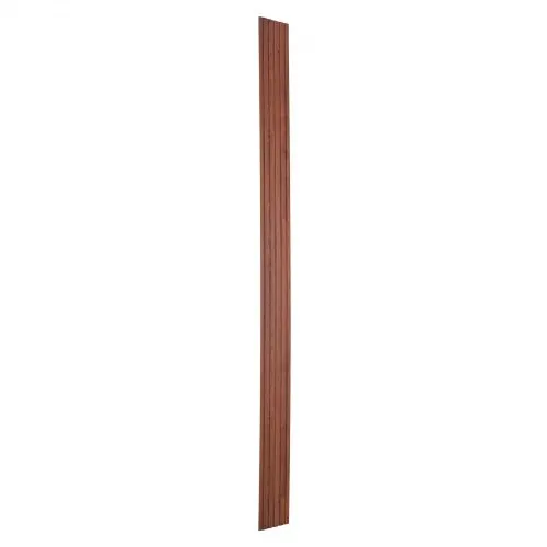VEVOR Akustikpaneele 8er-Set, Akustikplatten, 2450 x 166 mm, WPC-Akzent-Wandpaneele aus Holz für moderne Innenwände, Wandpaneele in Holzoptik für stilvolles Dekor und Geräuschreduzierung, Schwarznuss – Bild 10