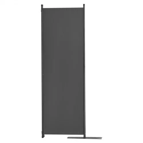 VEVOR Raumteiler Trennwand 4-teiliger Paravent Stellwand, faltbarer Sichtschutz für Büro Schlafzimmer Esszimmer Arbeitszimmer Balkon, Raumtrenner freistehend (56 x 45 x 172,5 cm), Grau – Bild 10