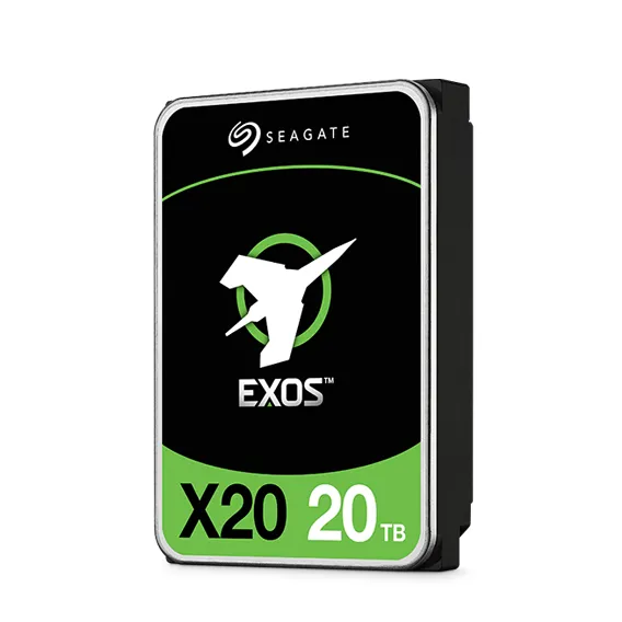 Seagate Enterprise Exos X20 Interne Festplatte 20 TB 7200 RPM 3.5" Serial ATA III – Bild 2