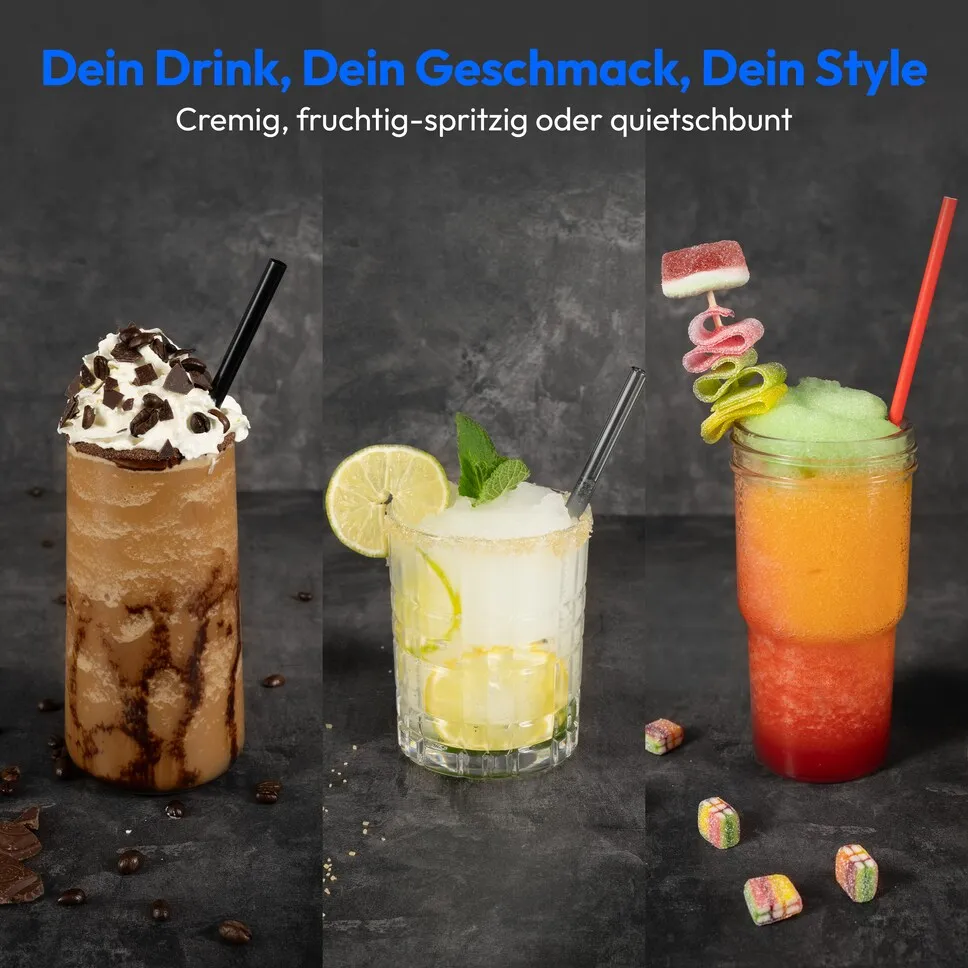 MEDION LIFE Slush-Eismaschine MD12090 2,6 l Grau – Bild 3