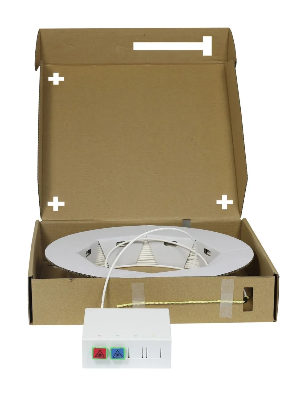LWL-FTTH Compact Box vorkonfektioniert, 2xSC/APC -> open End, 40m, 9/125u, G.657.A2, 2-Faser, OD=2.2mm, Synergy 21 – Bild 10