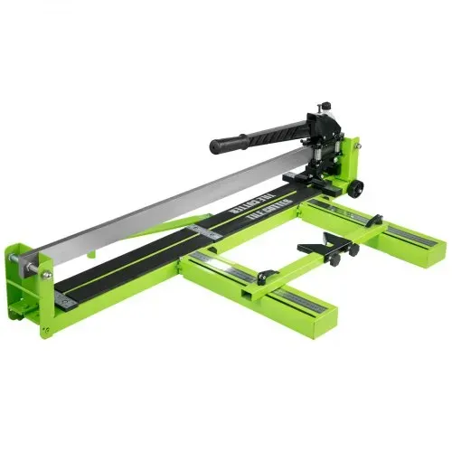 VEVOR Fliesenschneider Fliesenschneidermaschine Präzision Fliesen Maschine Stahl Schnittbreite Min. 35 mm / Max.800 mm, Max. Schnittdicke 6-15 mm, Infrarot-Laser Positionierung, Keramik, Porzellan – Bild 9
