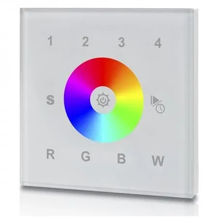 Synergy 21 LED Serie EOS 03 DMX512 RGB-W Wandtaster weiss +WiFi Synergy 21 LED Serie EOS 03 DMX512 RGB-W Wandtaster weiss +WiFi