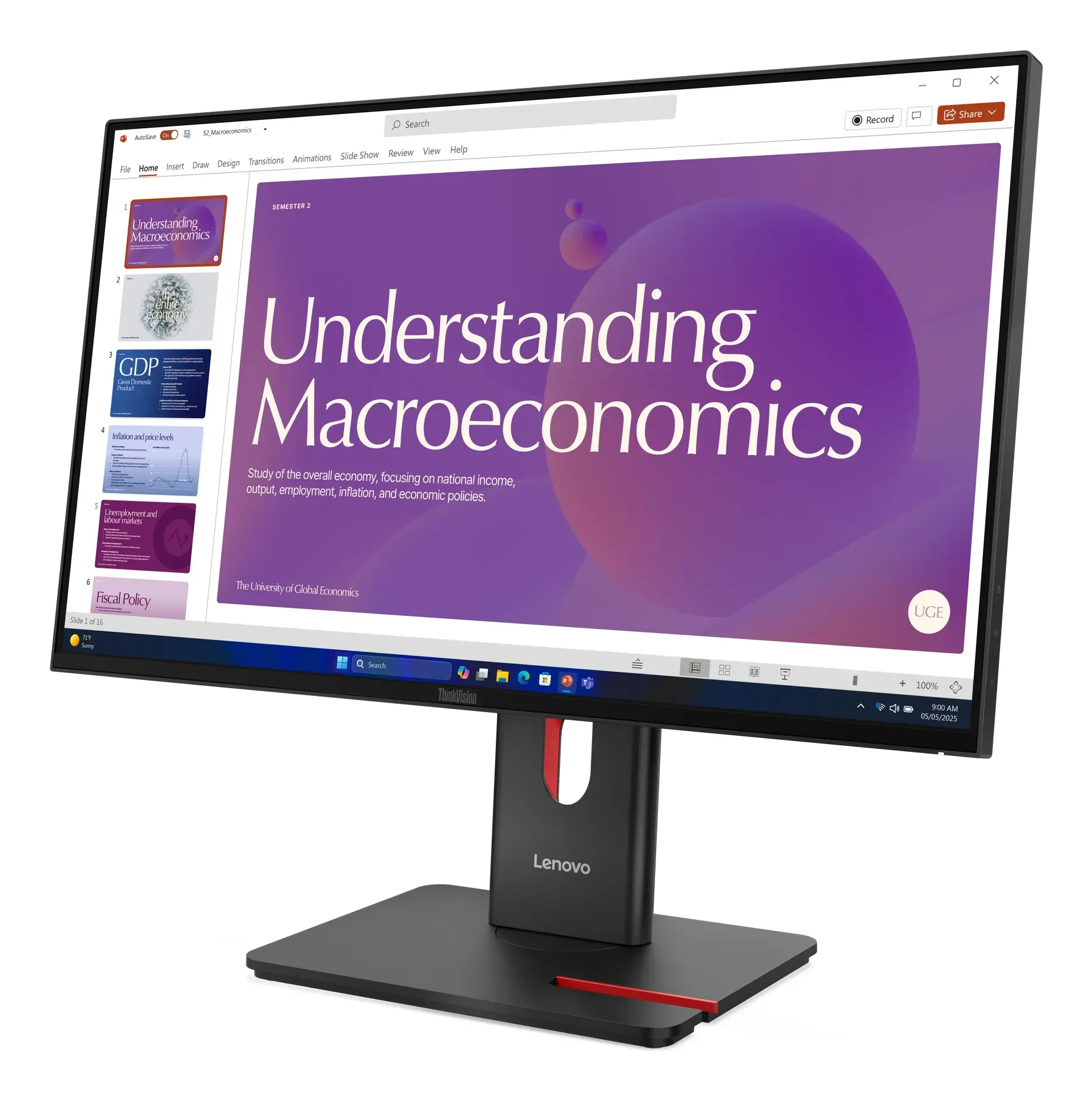 Lenovo ThinkVision T24D-40 Monitor – Bild 3