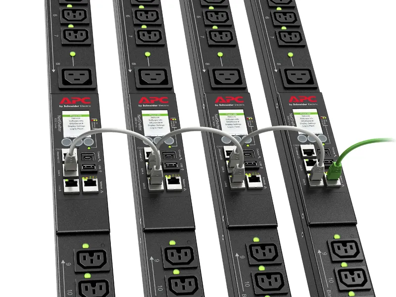 APC APDU9953 Stromverteilereinheit (PDU) 24 AC-Ausgänge 0U Schwarz – Bild 5