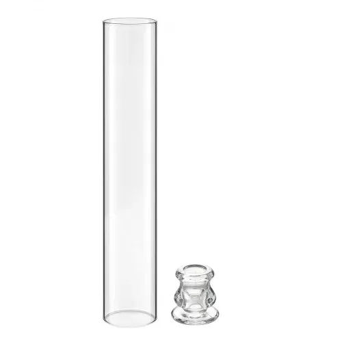 VEVOR 24 Stk. Glaszylinder für Kerzen Set, Hurricane Kerzenhalter 65x350mm, Kerzengläser aus Borosilikatglas, Kerzenschatten Bodenlos, Windfeste Kerzenhalterhülle für Hochzeit Weihnachten Party Deko – Bild 10