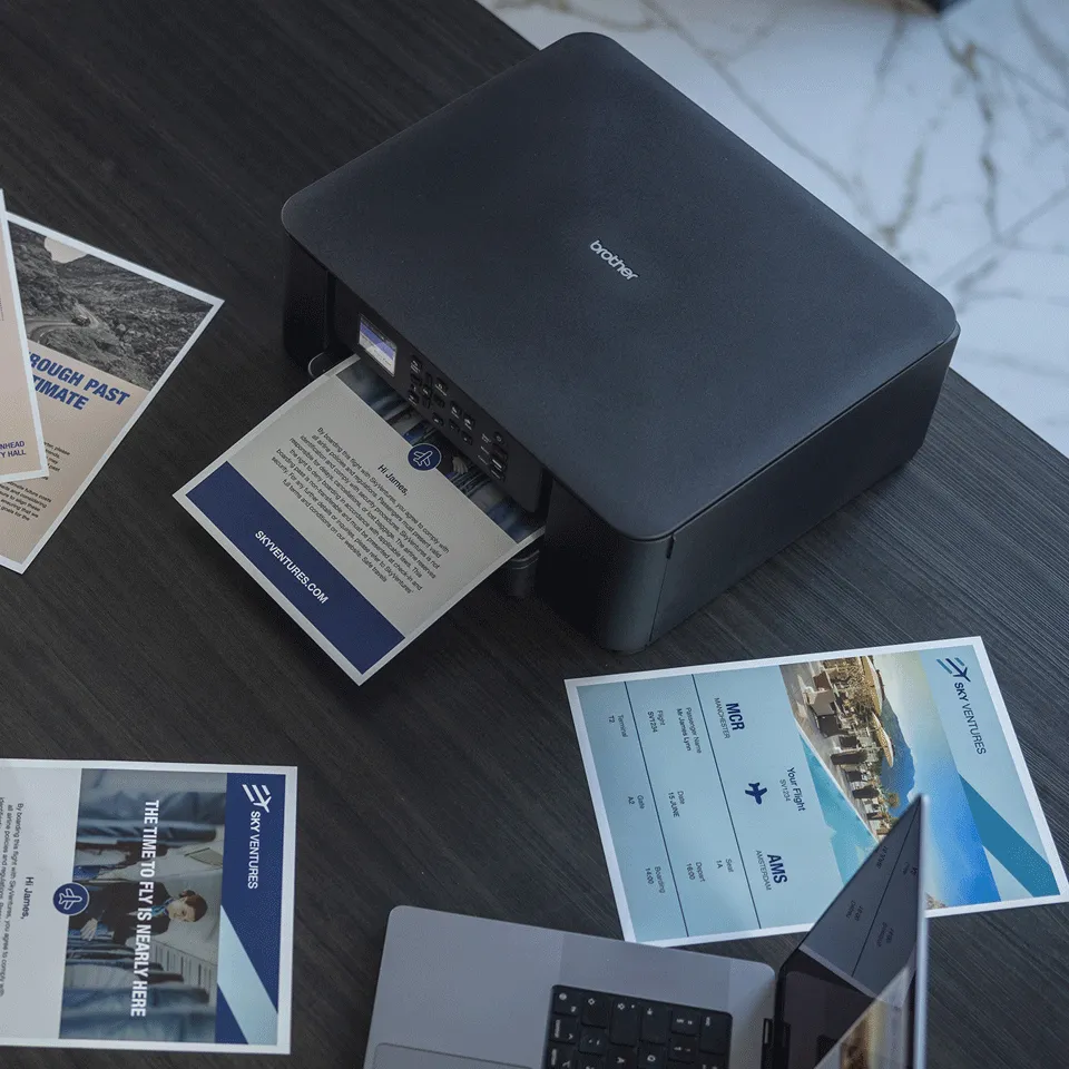 Brother DCP-J1310DW Multifunktionsdrucker Tintenstrahl A4 1200 x 6000 DPI 16 Seiten pro Minute WLAN – Bild 3