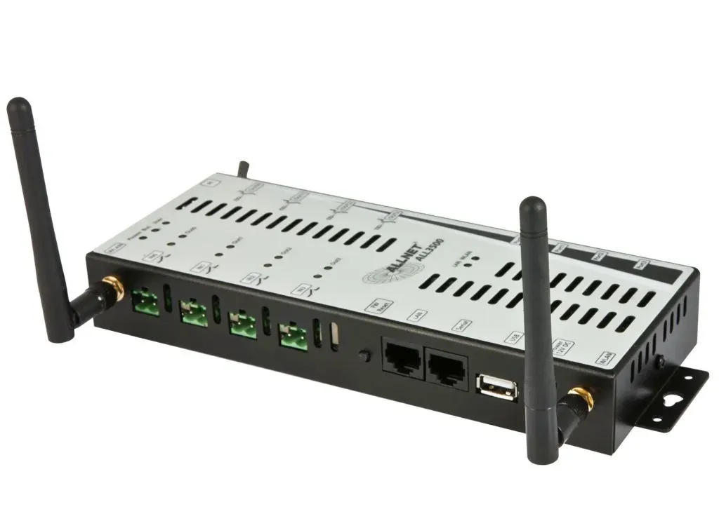 ALLNET MSR Zentrale "ALL3500v2" inkl. 4 Sensor Ports & WLAN für IP Gebäude Automation – Bild 2