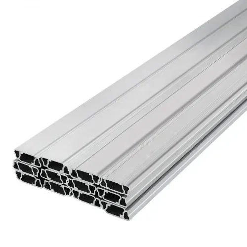 VEVOR Federdraht- und Verriegelungskanal 2m Federverschluss- und U-Kanal-Paket 40 Packungen PE-beschichteter Federdraht und Aluminiumlegierungskanal Kunststoff-Polyfolie oder Schattentuchbefestigung – Bild 9