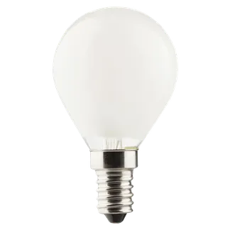 LED Filament Tropfenlampe, E14, 4W, 470lm, 2700K, warmweiß, matt, 3er Set LED Filament Tropfenlampe, E14, 4W, 470lm, 2700K, warmweiß, matt, 3er Set