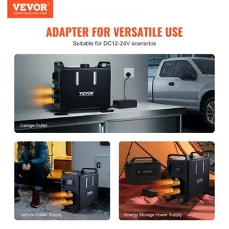 VEVOR 5-8KW Dieselheizung 12 V / 24 V All in One Diesel-Luftheizung mit Bluetooth App-Steuerung & Fernbedienung & Anzeigebildschirm & CO-Alarm, schnell aufheizende vertikale tragbare Dieselheizung VEVOR 5-8KW Dieselheizung 12 V / 24 V All in One Diesel-Luftheizung mit Bluetooth App-Steuerung & Fernbedienung & Anzeigebildschirm & CO-Alarm, schnell aufheizende vertikale tragbare Dieselheizung