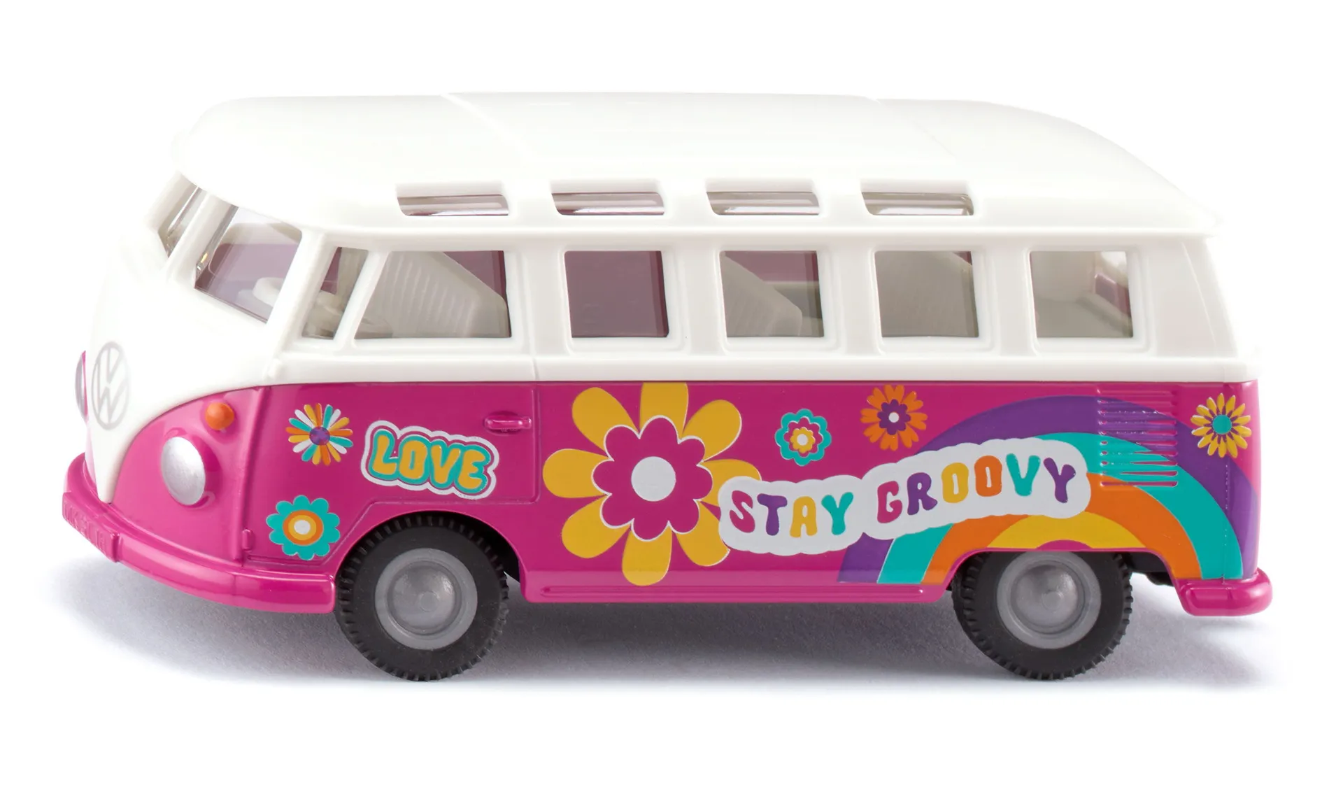 Siku VW T1 Samba Busmodell Vormontiert 1:50 Siku VW T1 Samba Busmodell Vormontiert 1:50