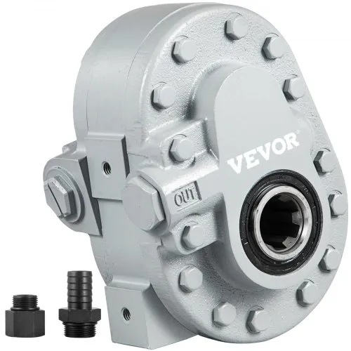 VEVOR Hydraulikpumpe 16,6 GPM Hydraulikmotor 540 U/min Holzspalter 2500 PSI Hydraulikspalter SAE 12 Auslassanschluss Hydraulikpumpe für Holzspalter für LKW-Heckklappenlift, Scherenlift, Kippanhänger VEVOR Hydraulikpumpe 16,6 GPM Hydraulikmotor 540 U/min Holzspalter 2500 PSI Hydraulikspalter SAE 12 Auslassanschluss Hydraulikpumpe für Holzspalter für LKW-Heckklappenlift, Scherenlift, Kippanhänger